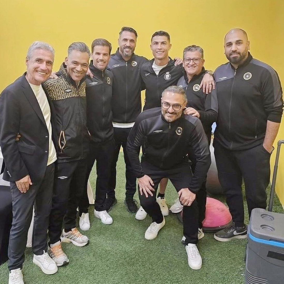 ملاقات رونالدو با کادرفنی سپاهان