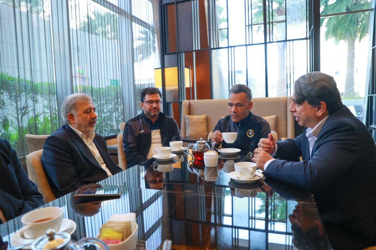 حضور سفیر ایران در اردوی سپاهان در عربستان