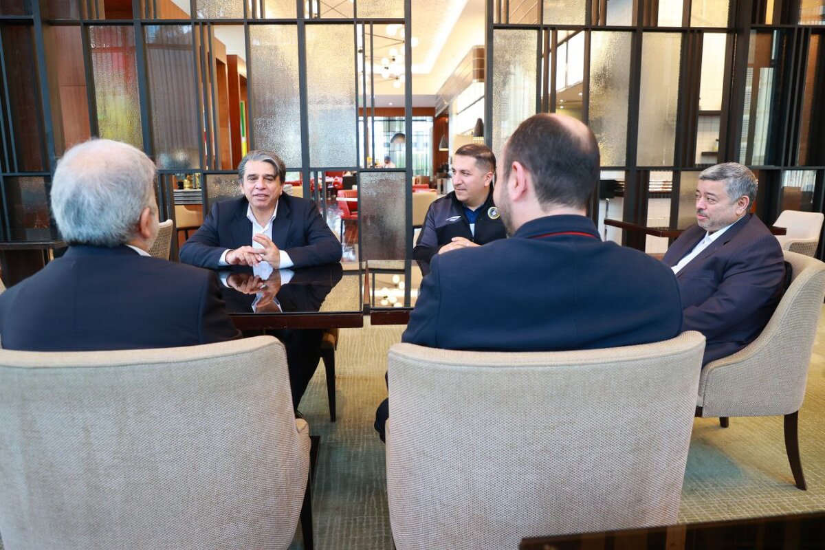 حضور سفیر ایران در اردوی سپاهان در عربستان