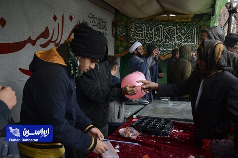 نیمه شعبان برفی اصفهان