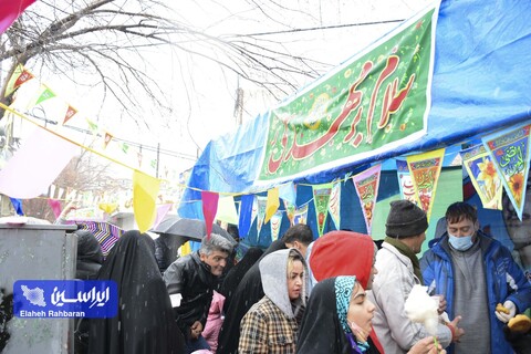نیمه شعبان برفی اصفهان