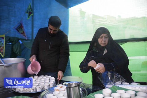 نیمه شعبان برفی اصفهان