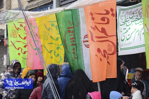نیمه شعبان برفی اصفهان