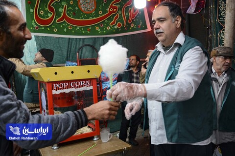 نیمه شعبان برفی اصفهان