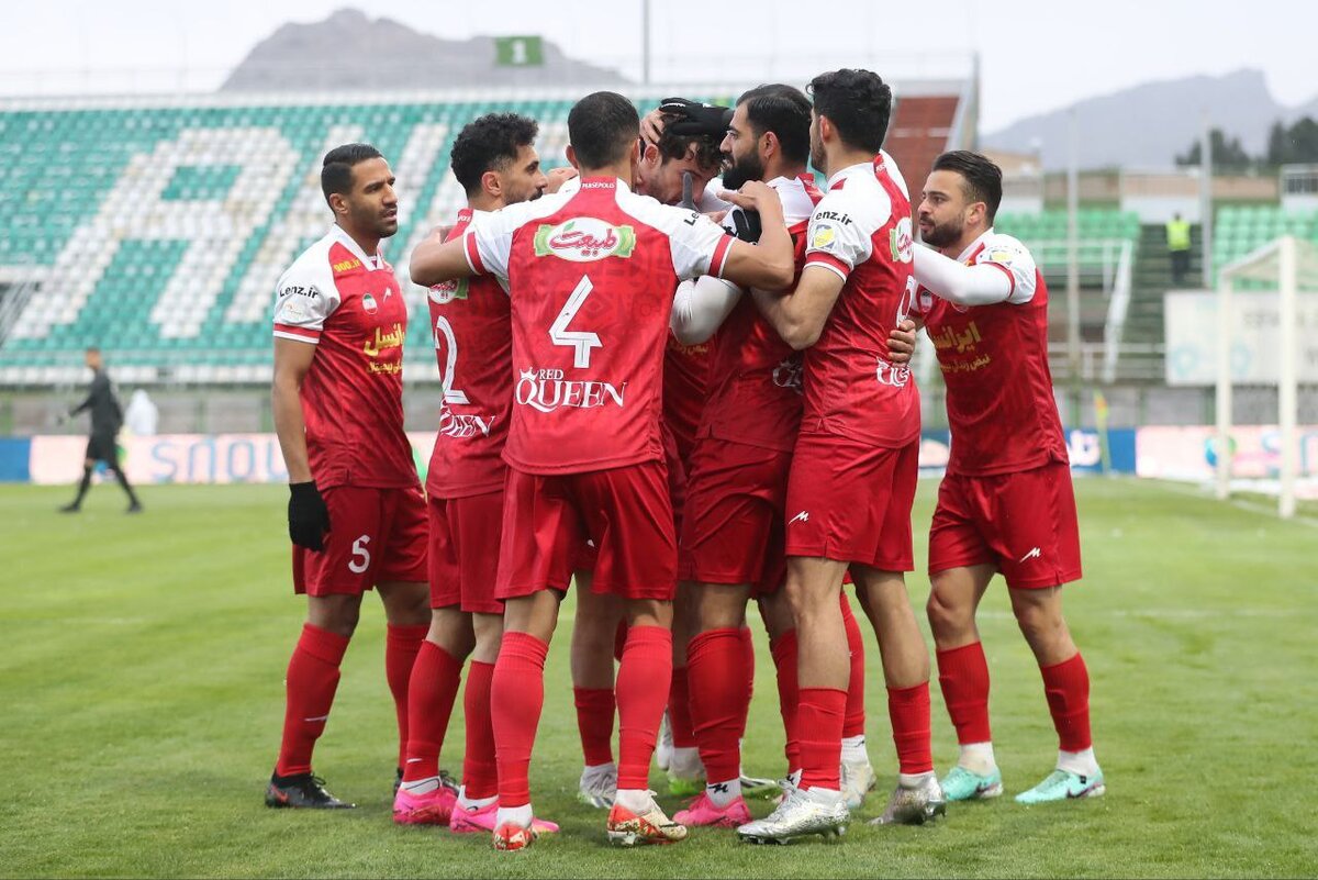 برد سخت پرسپولیس در سرمای فولادشهر