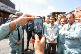 دیدار نوروزی مدیرعامل شرکت فولاد مبارکه