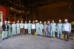 دیدار نوروزی مدیرعامل شرکت فولاد مبارکه