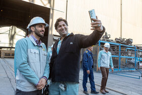 بازدید نوروزی مدیرعامل فولاد مبارکه از مجتمع فولاد سبا