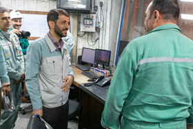 بازدید نوروزی مدیرعامل فولاد مبارکه از مجتمع فولاد سبا