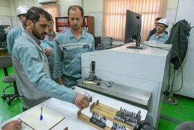 بازدید نوروزی مدیرعامل فولاد مبارکه از مجتمع فولاد سبا