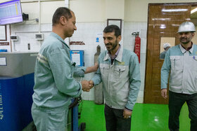 بازدید نوروزی مدیرعامل فولاد مبارکه از مجتمع فولاد سبا