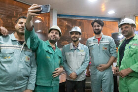 بازدید نوروزی مدیرعامل فولاد مبارکه از مجتمع فولاد سبا