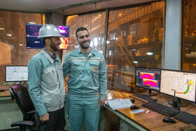 بازدید نوروزی مدیرعامل فولاد مبارکه از مجتمع فولاد سبا