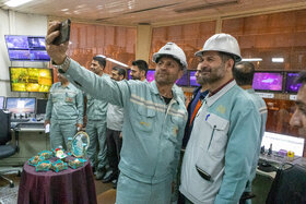 بازدید نوروزی مدیرعامل فولاد مبارکه از مجتمع فولاد سبا