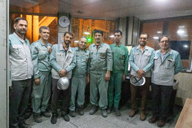 بازدید نوروزی مدیرعامل فولاد مبارکه از مجتمع فولاد سبا