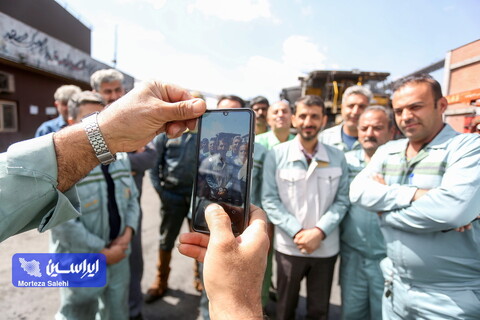 دیدار نوروزی مدیرعامل شرکت فولاد مبارکه