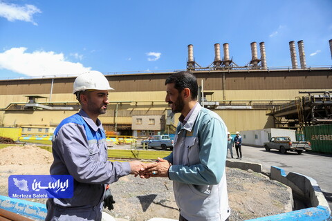 دیدار نوروزی مدیرعامل شرکت فولاد مبارکه