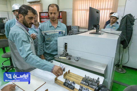 بازدید نوروزی مدیرعامل فولاد مبارکه از مجتمع فولاد سبا