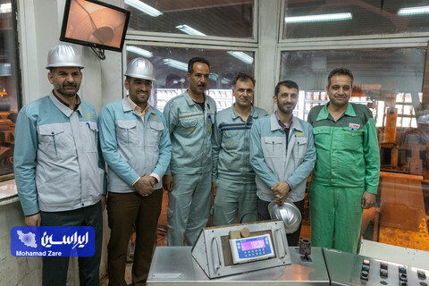 بازدید نوروزی مدیرعامل فولاد مبارکه از مجتمع فولاد سبا