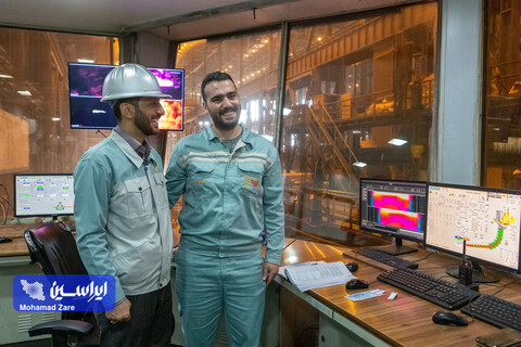 بازدید نوروزی مدیرعامل فولاد مبارکه از مجتمع فولاد سبا