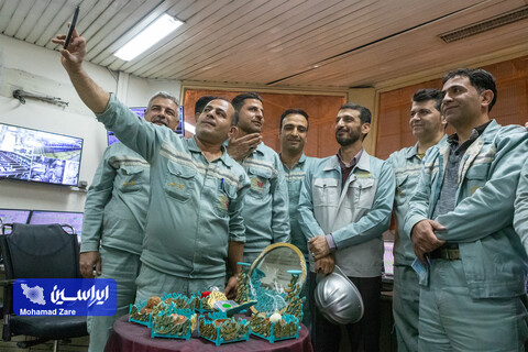 بازدید نوروزی مدیرعامل فولاد مبارکه از مجتمع فولاد سبا