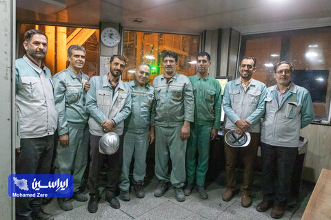 بازدید نوروزی مدیرعامل فولاد مبارکه از مجتمع فولاد سبا
