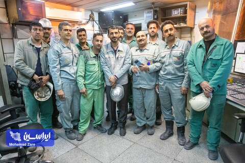 پایانی شیرین در سال محدودیتهای بیسابقه/۷ میلیون و ۳۳۵ هزار تن فولاد خام تولید شد بازدید نوروزی مدیرعامل فولاد مبارکه از مجتمع فولاد سبا