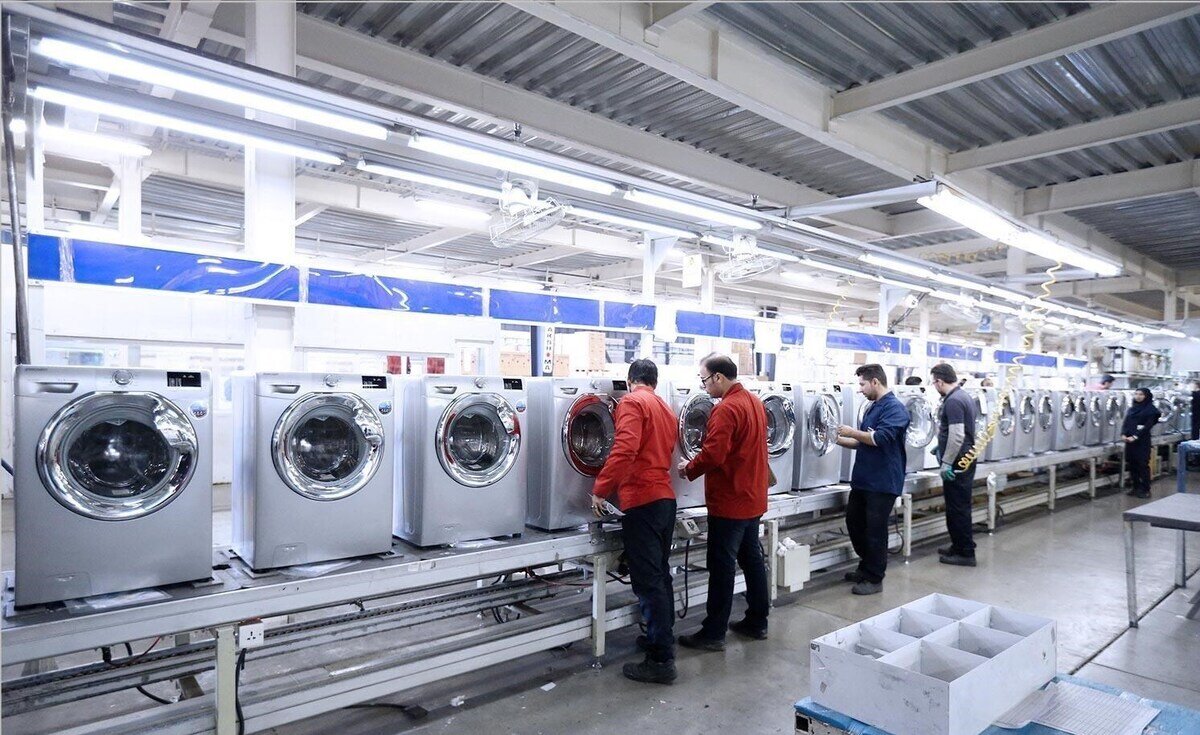 صادرات ۴۰۰ میلیون دلاری و افزایش تولید در حوزه صنعت لوازم‌خانگی