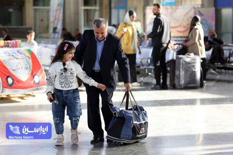 بدرقه مسافران نوروزی اصفهان