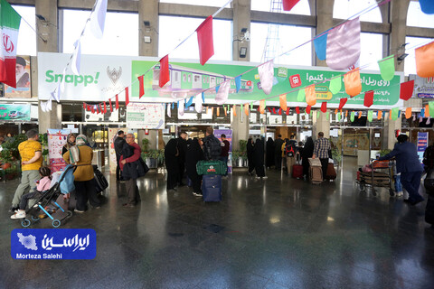 بدرقه مسافران نوروزی اصفهان