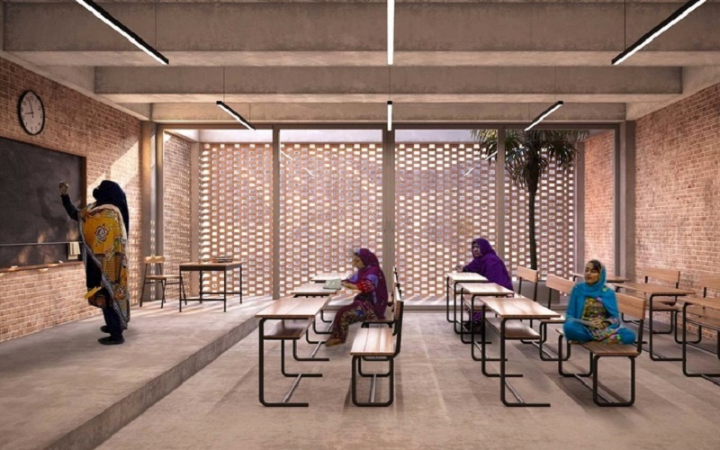 مدرسهای با طراحی خاص در سیستان و بلوچستان تاسیس شد