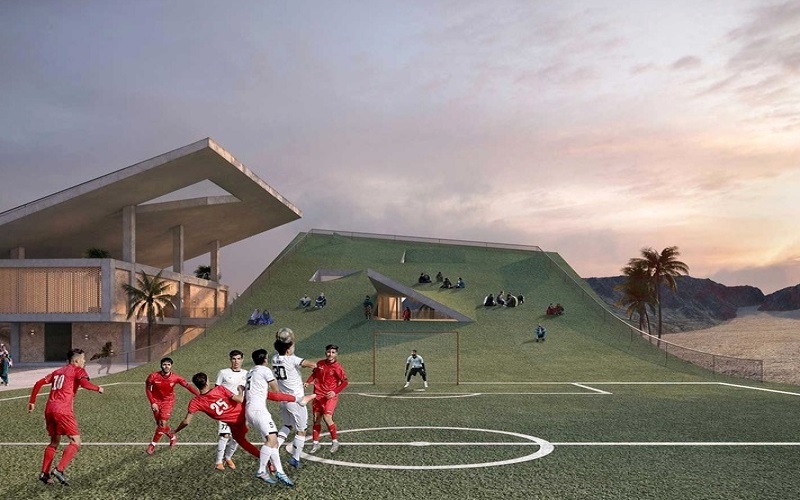 مدرسهای با طراحی خاص در سیستان و بلوچستان تاسیس شد