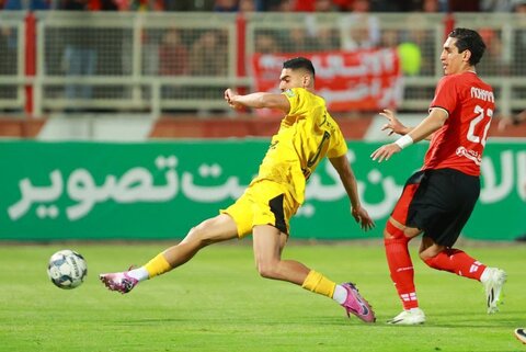 خلاصه بازی تراکتور – سپاهان/ توقف طلایی‌پوشان در اولین بازی سال