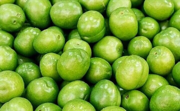 ۵ عدد گوجه سبز نوبرانه نیم میلیون تومان