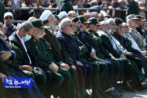 تشییع پیکر مطهر سردار شهید محمدرضا زاهدی در اصفهان