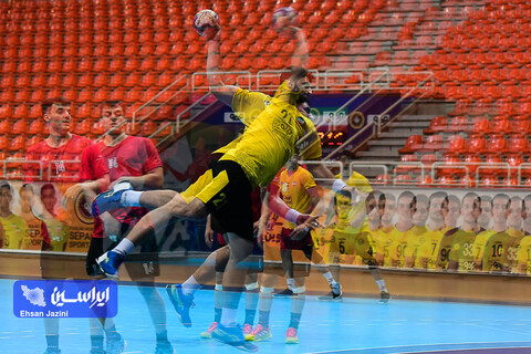 ششمین برد خانگی سپاهان به ثبت رسید هندبال فولاد مبارکه سپاهان - نفت و گاز گچساران