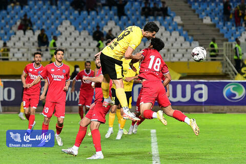 خلاصه بازی سپاهان - نساجی/ چشمه گلزنی طلایی‌ها خشکید