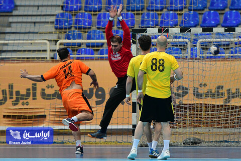 هندبال فولاد مبارکه سپاهان - مس کرمان