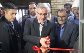 افتتاح بزرگترین کارخانه فرو سیلیس ایران در دامغان طی سفر دولت سیزدهم