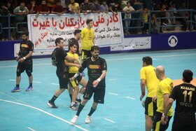 هندبال زغال سنگ طبس - فولاد مبارکه سپاهان