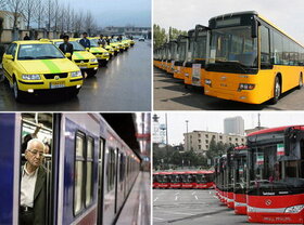 میزان سفرهای حمل و نقل عمومی درون شهری ۵۰ درصد است