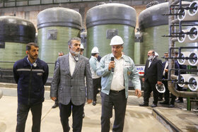 بازدید مدیرعامل سایپا و هیئت همراه و مدیرعامل فولاد مبارکه از خطوط تولید فولاد مبارکه