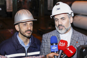 بازدید مدیرعامل سایپا و هیئت همراه و مدیرعامل فولاد مبارکه از خطوط تولید فولاد مبارکه