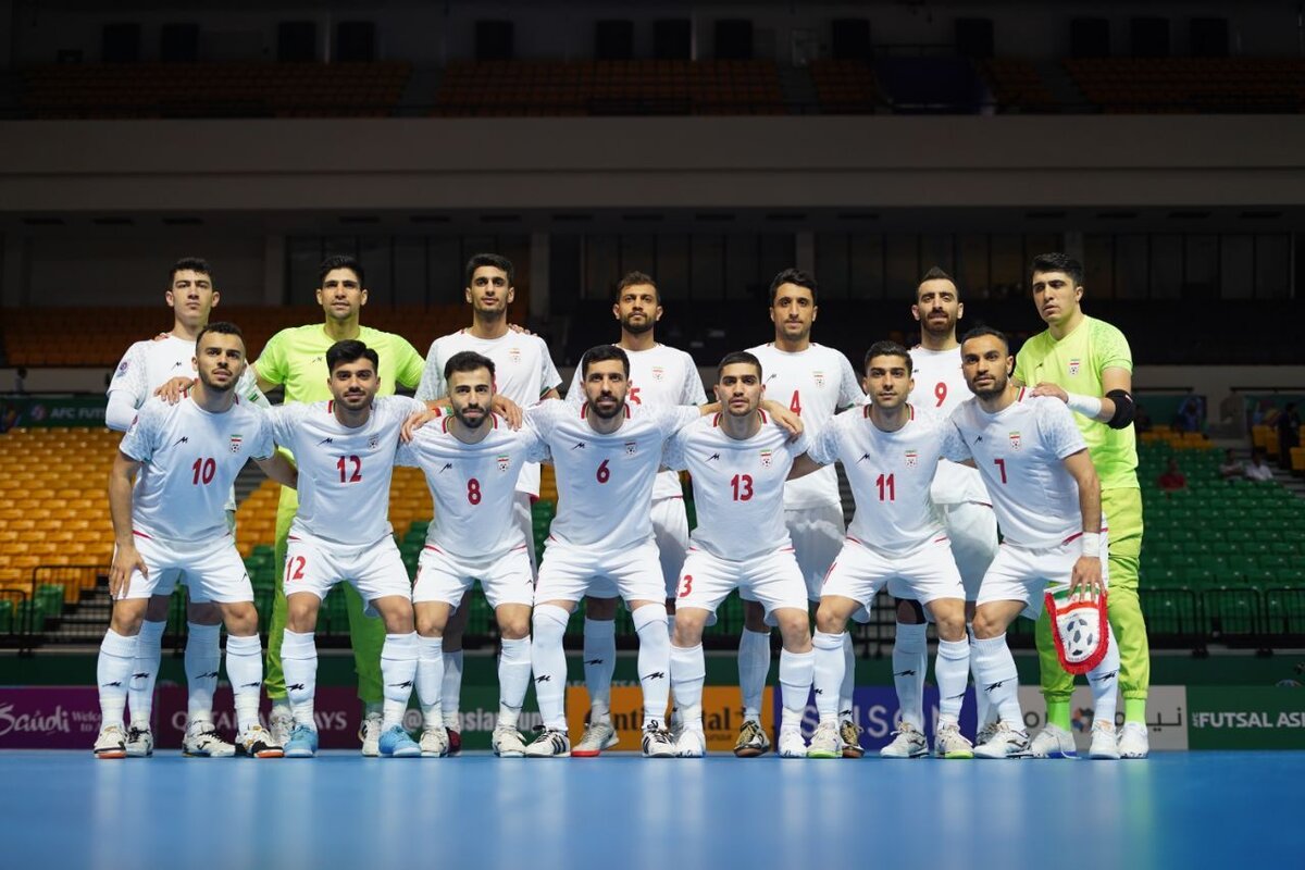 صعود مقتدرانه تیم ملی فوتسال ایران به مرحله نیمه نهایی جام ملت‌ها