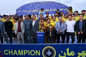جشن قهرمانی تیم زیر ۱۸ ساله‌های سپاهان در حضور مورایس