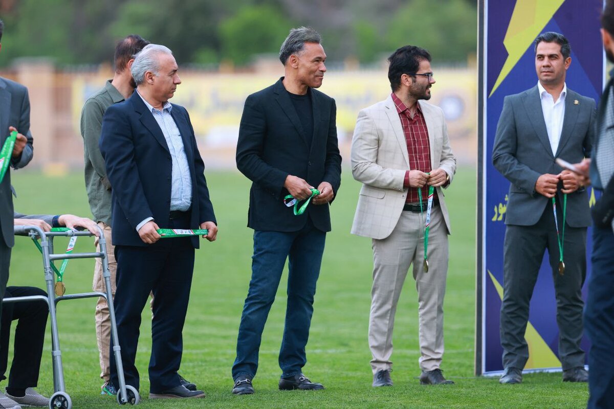 جشن قهرمانی تیم زیر 18 ساله‌های سپاهان در حضور مورایس