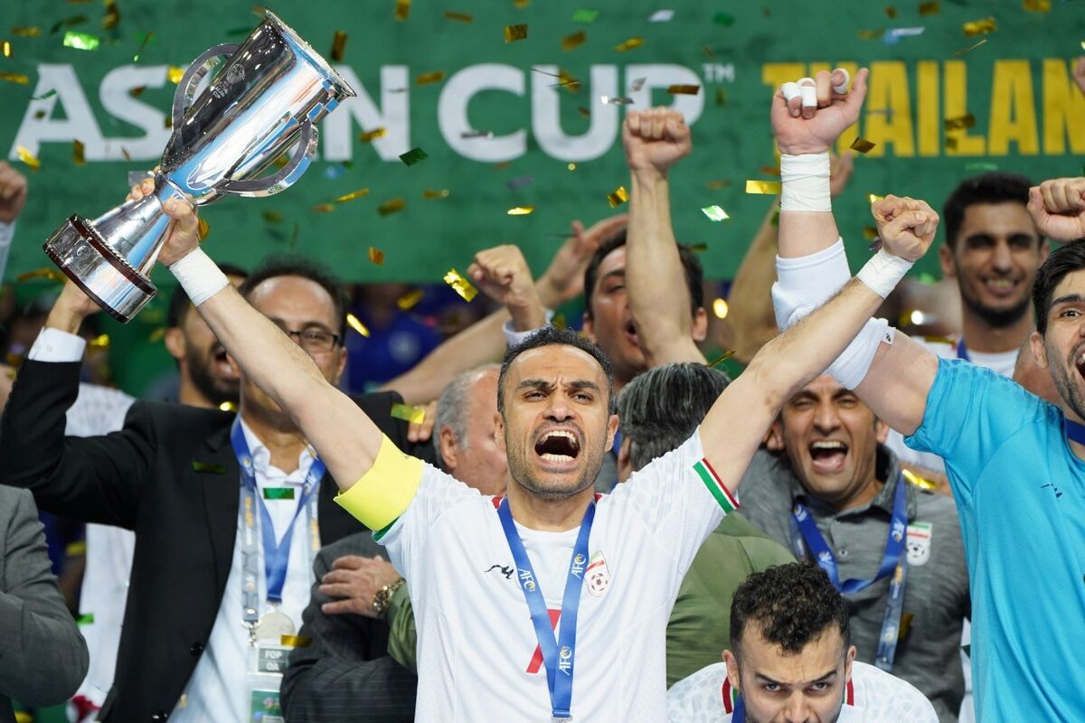 قهرمانی تیم ملی فوتسال در جام ملتهای آسیا