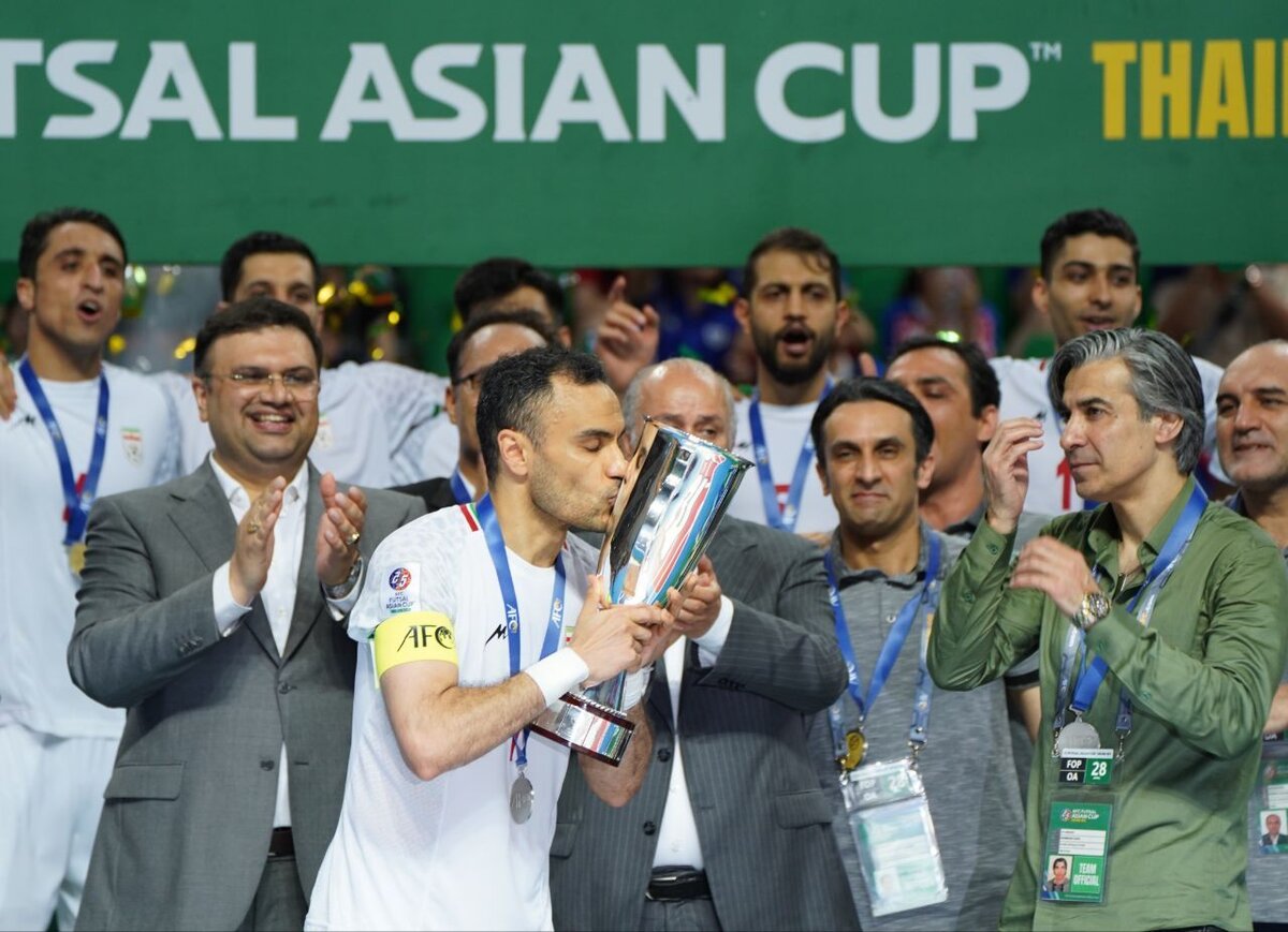 قهرمانی تیم ملی فوتسال در جام ملت‌های آسیا