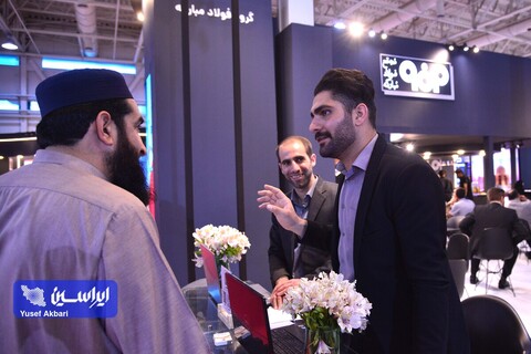 غرفه فولاد مبارکه در سومین روز از ششمین نمایشگاه توانمندی‌های صادراتی ایران