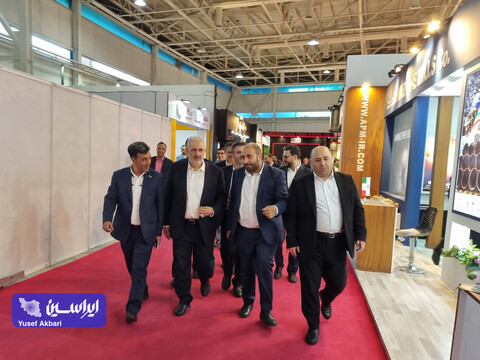 غرفه فولاد مبارکه در سومین روز از ششمین نمایشگاه توانمندی‌های صادراتی ایران